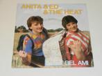 Anita & Ed & The Heat, Telstar vinyl single 4096, Cd's en Dvd's, Overige formaten, Levenslied of Smartlap, Zo goed als nieuw, Verzenden