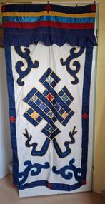 Tibetaans deurkleed. Afmeting 91x184cm., Huis en Inrichting, Gebruikt, 150 tot 200 cm, Rechthoekig, 50 tot 100 cm