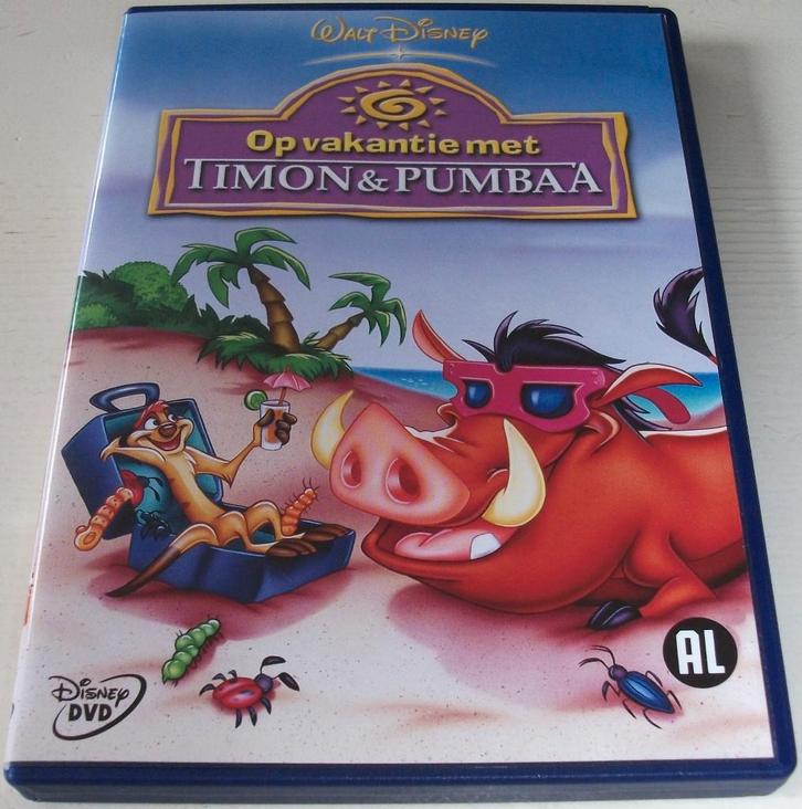 Dvd *** TIMON & PUMBAA *** Walt Disney, Cd's en Dvd's, Dvd's | Kinderen en Jeugd, Zo goed als nieuw, Film, Avontuur, Alle leeftijden