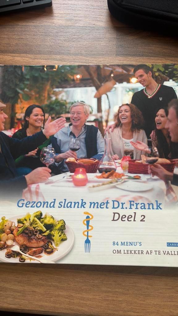 Gezond slank met Dr. Frank van Berkum - Deel 2, Boeken, Kookboeken, Zo goed als nieuw, Ophalen