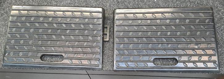 Aidapt rubberen oprijplaat (9kg) ) set 2 stuks, Diversen, Verpleegmiddelen, Nieuw, Ophalen