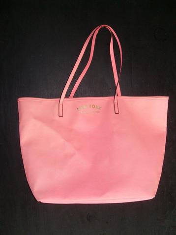 Roze tas / meiden shopper / boodschappentas / tas zomer beschikbaar voor biedingen