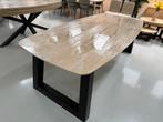 Deens ovale 180 t/m 240cm eiken tafel + tafelpoten OPRUIMING, Ophalen, 100 tot 150 cm, Eikenhout, Vijf personen of meer