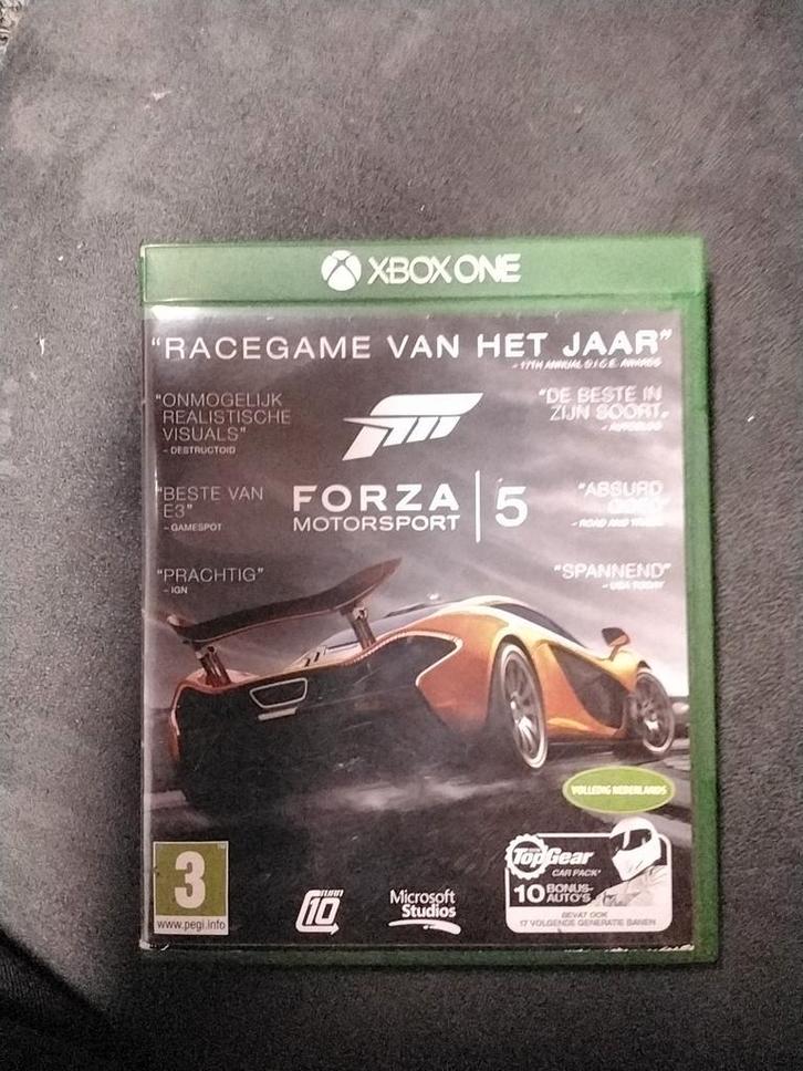 Forza Motorsport 5: Racing Game of the Year Edition, Xbox On, Spelcomputers en Games, Games | Xbox One, Zo goed als nieuw, Racen en Vliegen