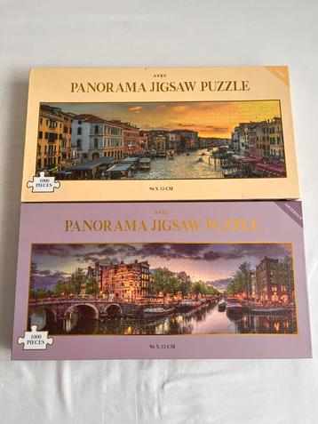 2 panorama puzzels beschikbaar voor biedingen