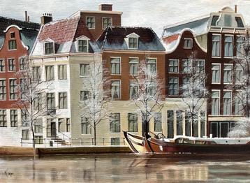 Lois Kapr (1922-2007) - Brouwersgracht te Amsterdam beschikbaar voor biedingen