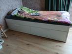 1 persoonsbed als nieuw!!, Ophalen, 85 tot 100 cm, Zo goed als nieuw, Matras
