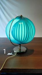 vintage design lampen space age design kare, Huis en Inrichting, Ophalen of Verzenden, Glas, Minder dan 50 cm, Gebruikt