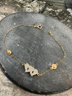18k Gouden Hartjes Armband, Ophalen of Verzenden, Nieuw, Goud