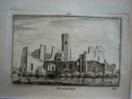 143 / Spangen het Huis Kopergravure 18e Eeuw, Ophalen of Verzenden