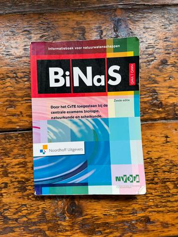 BiNaS 6e editie HAVO/VWO beschikbaar voor biedingen