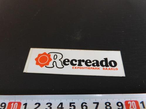 sticker baarlo expositiepark recreado *, Verzamelen, Stickers, Zo goed als nieuw, Bedrijf of Vereniging, Ophalen