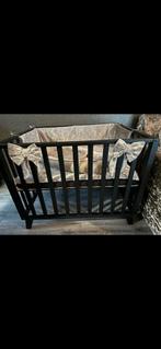 Boxbekleding velvet met babynestje, Kinderen en Baby's, Ophalen of Verzenden, Zo goed als nieuw, Boxkleed
