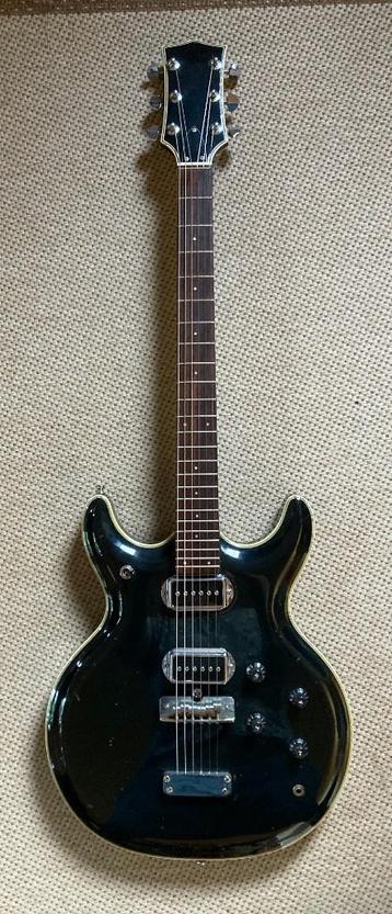 Acoustic Black Widow made by Aria, rare vintage Matsumoku beschikbaar voor biedingen