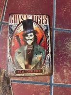 metalen bord ca 20x30 cm Guns N' Roses Zie foto, Metalen bord ca 20x30 cm Guns N' Roses Zie foto, Nieuw, Ophalen of Verzenden