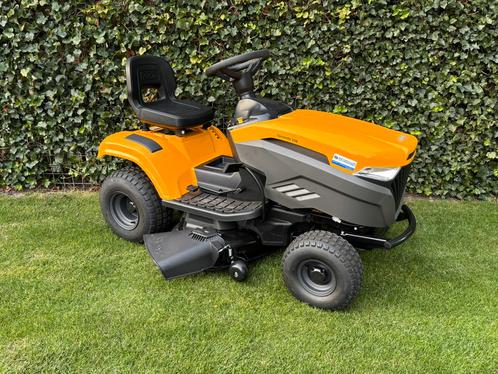 Nieuwe stiga tornado 398m, Tuin en Terras, Zitmaaiers, Nieuw, 90 tot 120 cm, Elektrische starter, Mulchfunctie, Ophalen