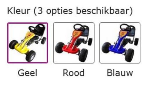 Skelter skelters trapauto blauw rood geel GRATIS VERZONDEN!, Kinderen en Baby's, Speelgoed | Buiten | Skelters, Nieuw, Overige merken