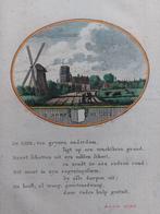 13 / De Lier - Monster 18e eeuwse gravure Ollefen en Bakker, Antiek en Kunst, Kunst | Etsen en Gravures, Ophalen of Verzenden