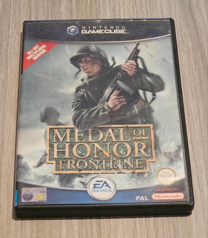 Medal of Honor Frontline - Nintendo GameCube, Spelcomputers en Games, Games | Nintendo GameCube, Gebruikt, Shooter, 1 speler, Vanaf 16 jaar