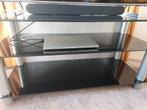 TV Kast met Rookglas, Huis en Inrichting, Ophalen, Gebruikt, 100 tot 150 cm, Glas