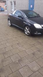 Opel Tigra 1.8 16V Twintop 2005 Zwart, Auto's, 1165 kg, Origineel Nederlands, Te koop, Benzine