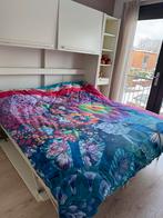 Tweepersoons bedkast - heeft klein beetje aandacht nodig., Ophalen of Verzenden, Gebruikt, Tweepersoons