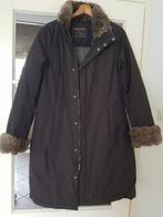 Woolrich Boulder Parka jas met echte konijnenbont maat L, Ophalen of Verzenden, Nieuw, Maat 42/44 (L), Zwart