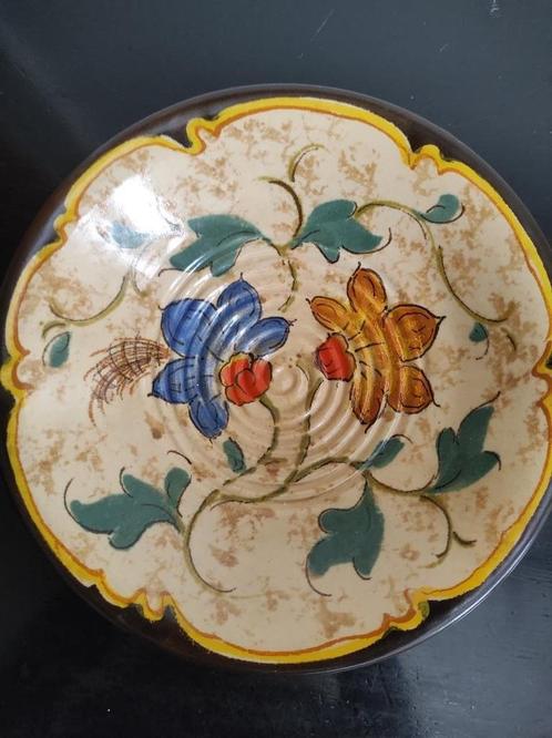 Schaal 'Aster' Zenith Gouda plateel, Antiek en Kunst, Antiek | Keramiek en Aardewerk, Ophalen of Verzenden