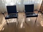 Design stoelen, Huis en Inrichting, Stoelen, Ophalen, Twee, Zwart, Metaal