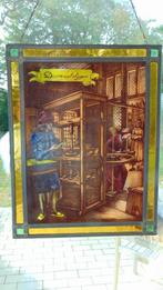 Loodglas raamhanger De Diamantslijper, Antiek en Kunst, Antiek | Glas en Kristal, Ophalen of Verzenden