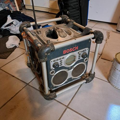 Bosch bouw radio, Audio, Tv en Foto, Radio's, Gebruikt, Radio, Ophalen of Verzenden