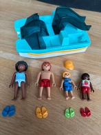 Playmobil 9424 - Family fun - Waterfiets met glijbaan, Ophalen of Verzenden, Zo goed als nieuw, Complete set