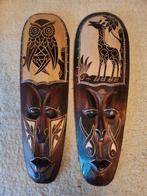 Twee Maskers Indonesia, Ophalen of Verzenden