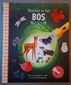 Speuren in het Bos - Zoekboek met Zaklamp, Boeken, Gelezen, 3 tot 4 jaar, Ophalen of Verzenden, De Lantaarn
