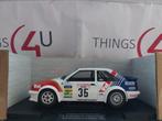 MCG 1:18 Ford Escort RS Turbo No.35, Hunsrück Rally 1985, Hobby en Vrije tijd, Modelauto's | 1:18, Ophalen of Verzenden, Nieuw