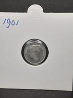 10 cent 1901 Koningin Wilhelmina, Postzegels en Munten, Munten | Nederland, Zilver, Ophalen of Verzenden, 10 cent, Koningin Wilhelmina