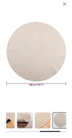 Nieuw Jute Vloerkleed Rond 200cm Beige, Ophalen, Beige, Rond, Natuurlijk