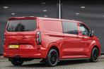 Ford Transit Custom L2H1 Dubbel Cabine 2.0Tdci 170Pk Aut. |, Auto's, Bestelauto's, Stof, Gebruikt, Zwart, 4 cilinders