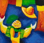 Zeefdruk Saskia Bremer - Hands on!, Antiek en Kunst, Kunst | Litho's en Zeefdrukken, Verzenden
