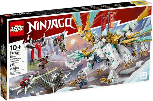 Lego Ninjago 71786 Zane's Ice Dragon Creature, Kinderen en Baby's, Speelgoed | Duplo en Lego, Nieuw, Lego, Complete set, Ophalen of Verzenden