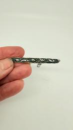 Antiek Djokja zilveren haarspeld uit Indonesië., Sieraden, Tassen en Uiterlijk, Antieke sieraden, Ophalen of Verzenden, Zilver