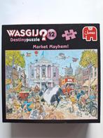 Puzzel nr. 316: Wasgij, Chaos op de Markt, Ophalen of Verzenden, 500 t/m 1500 stukjes, Zo goed als nieuw