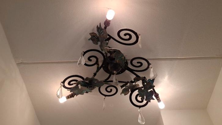 Maroeska Metz Plafonnière, Huis en Inrichting, Lampen | Kroonluchters, Zo goed als nieuw, Metaal, Ophalen of Verzenden