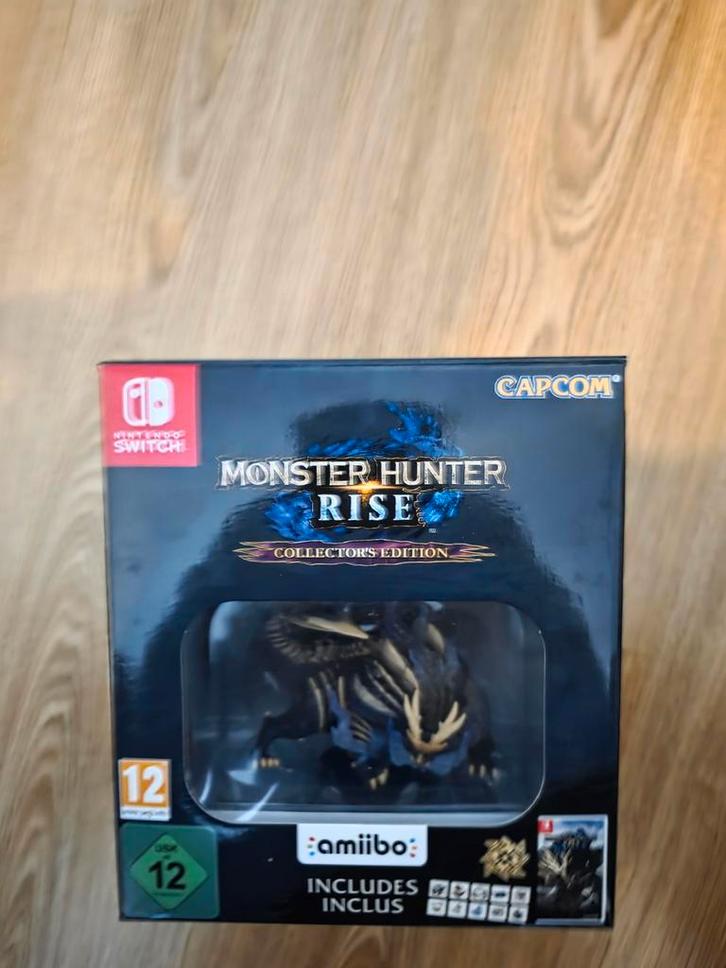 Monster Hunter Rise Collectors Edition - Nintendo Switch, Spelcomputers en Games, Games | Nintendo Switch, Zo goed als nieuw, Role Playing Game (Rpg)