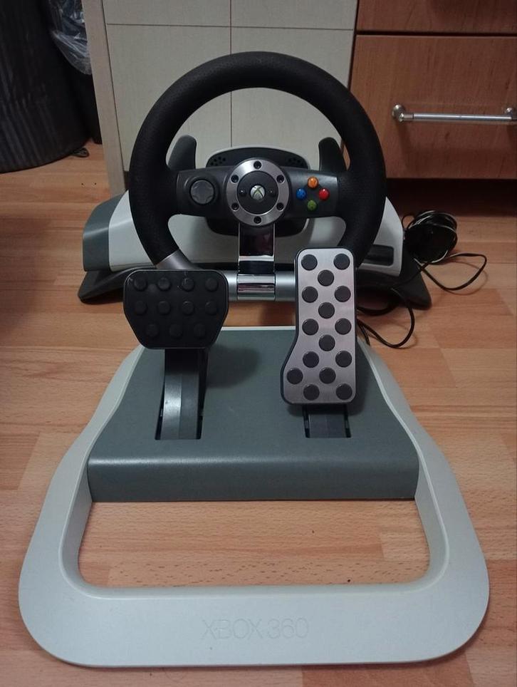 Xbox 360 Wireless Racing Wheel, Spelcomputers en Games, Spelcomputers | Overige Accessoires, Gebruikt, Ophalen of Verzenden