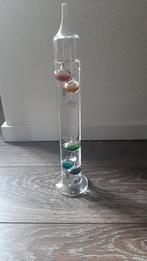 Thermometer, glas, Huis en Inrichting, Woonaccessoires | Thermometers, Ophalen, Zo goed als nieuw, Binnenthermometer
