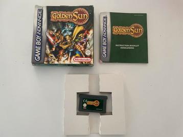 Golden Sun Nintendo Game Boy Advance gba Compleet CIB NHAU beschikbaar voor biedingen