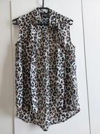 Mooie tijger blouse maat 36/38, Kleding | Dames, Blouses en Tunieken, Ophalen, Gedragen, Maat 36 (S), Bruin