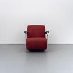 1x Leolux Scylla fauteuil Rode stof, Huis en Inrichting, Fauteuils, Niet ingevuld, Niet ingevuld, Leer, Ophalen of Verzenden