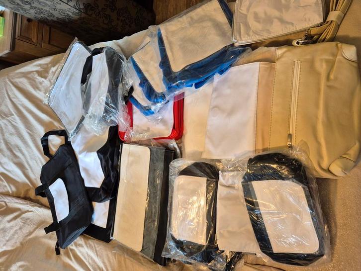 Partij sublimatie artikelen., Hobby en Vrije tijd, Knutselen, Ophalen of Verzenden